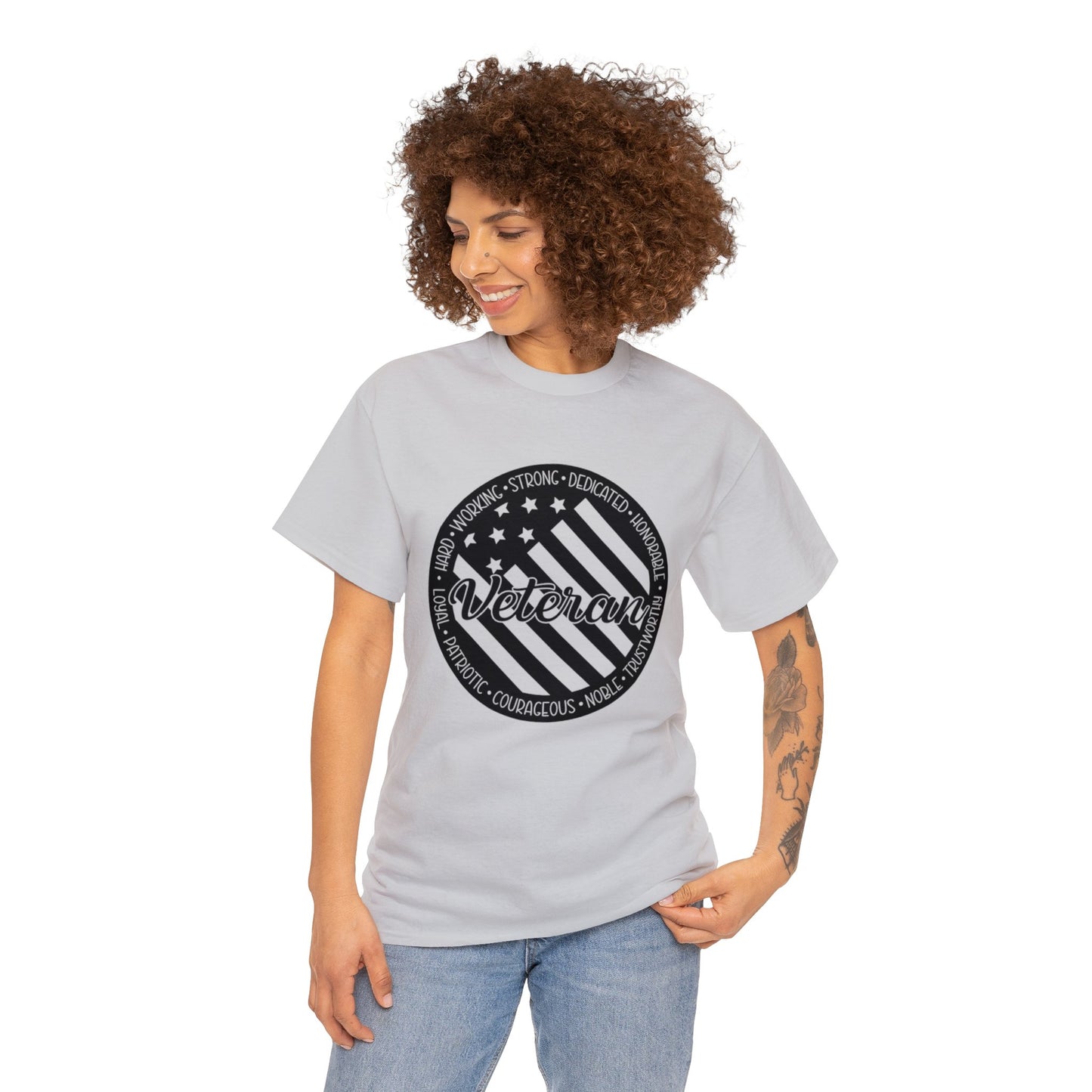 Veteran Unisex Heavy Cotton Tee