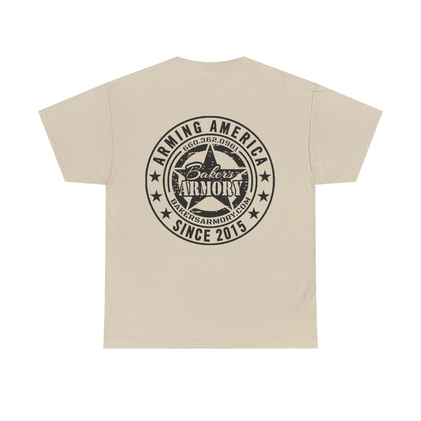 Arming America Since 2015 (Black) Heavy Cotton