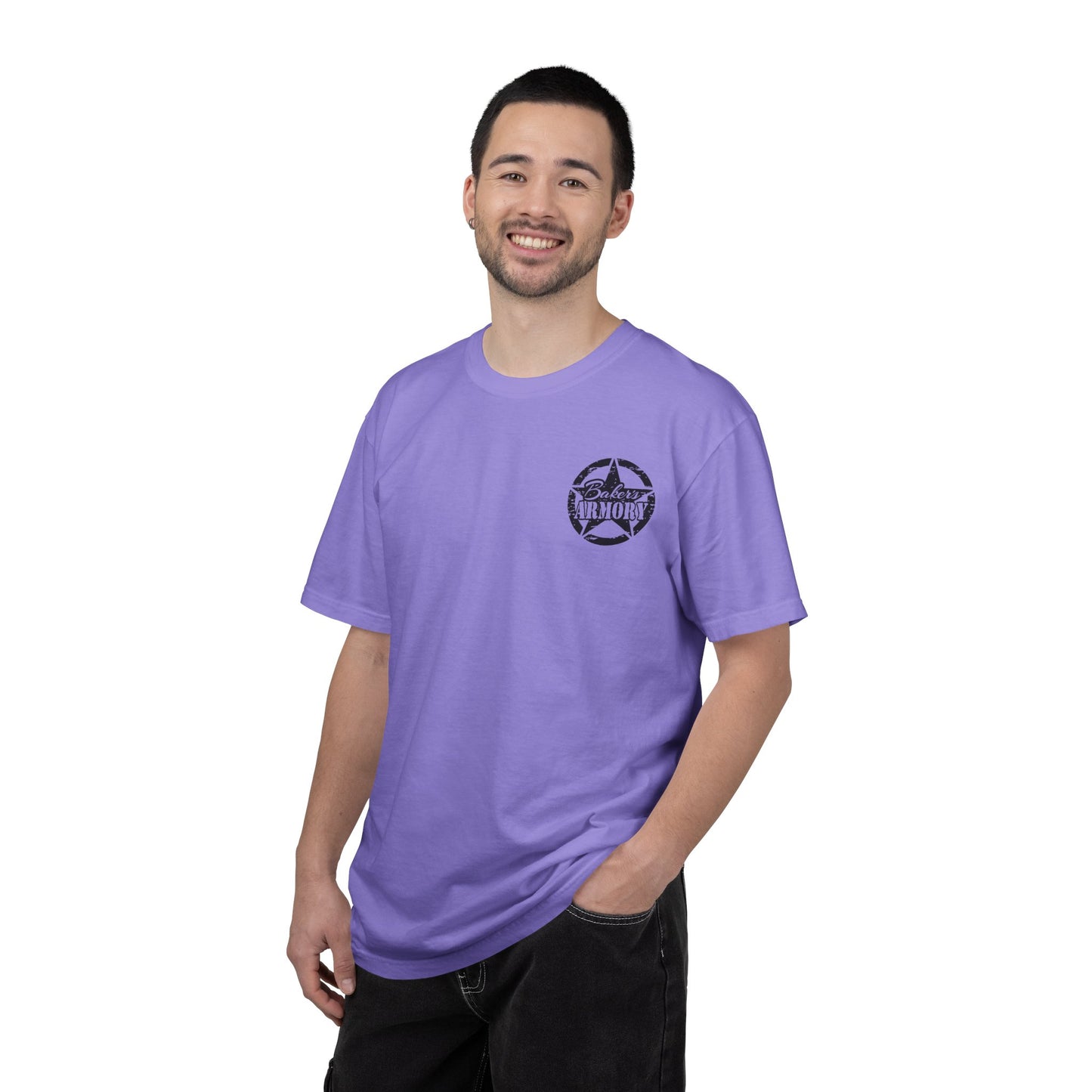 Armory Stamp T‑Shirt — 'Arming America Since 2015' Retro Logo Tee