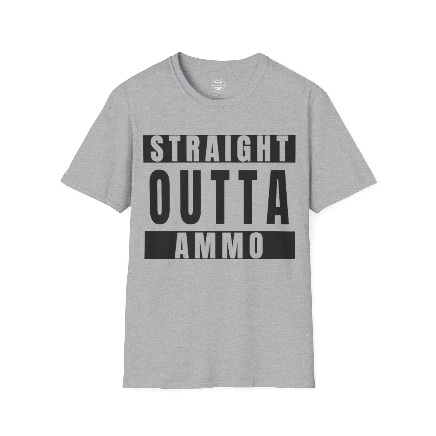 Straight Outta Ammo Unisex Softstyle T-Shirt