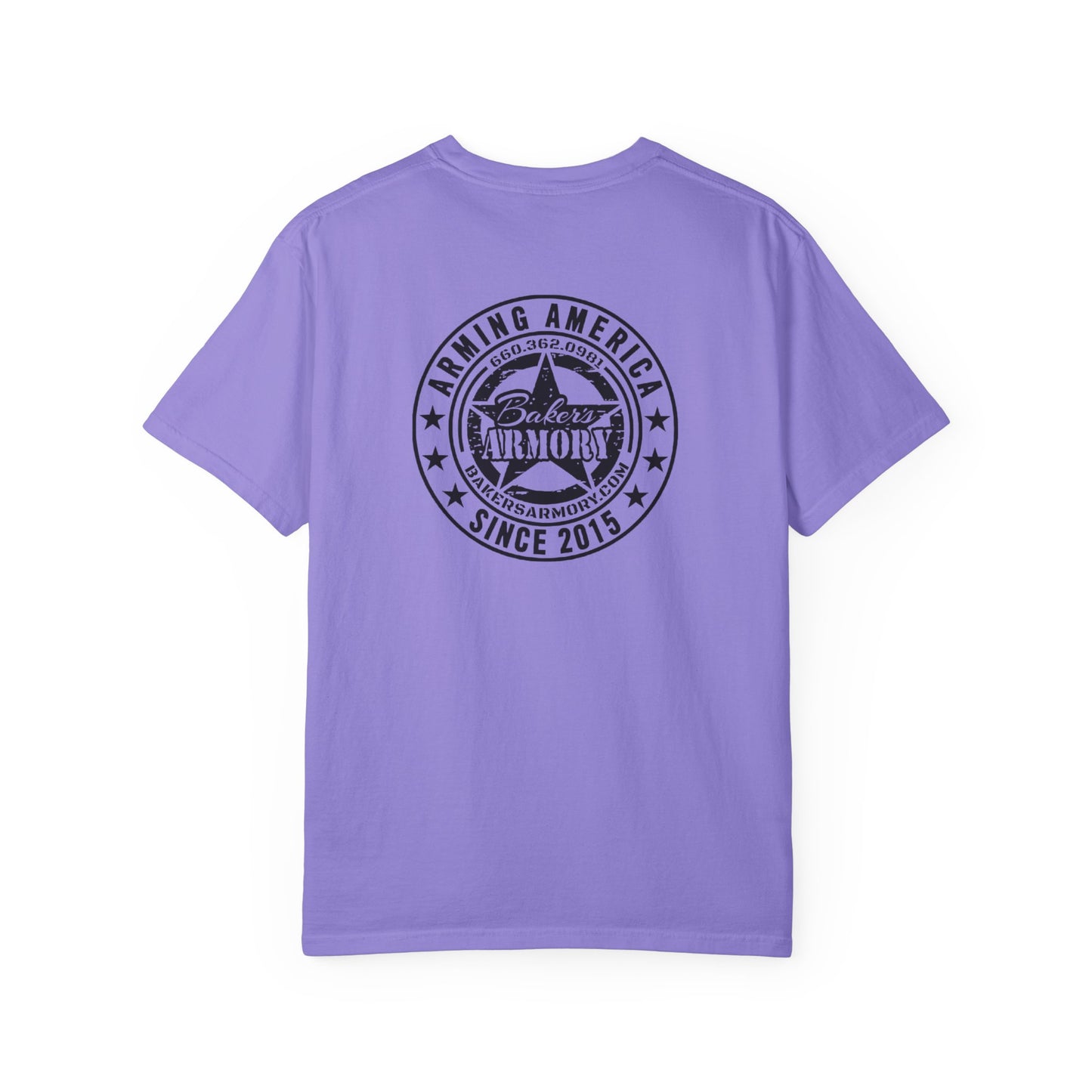 Armory Stamp T‑Shirt — 'Arming America Since 2015' Retro Logo Tee