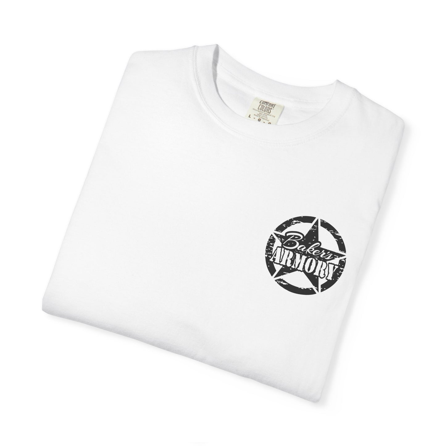 Armory Stamp T‑Shirt — 'Arming America Since 2015' Retro Logo Tee