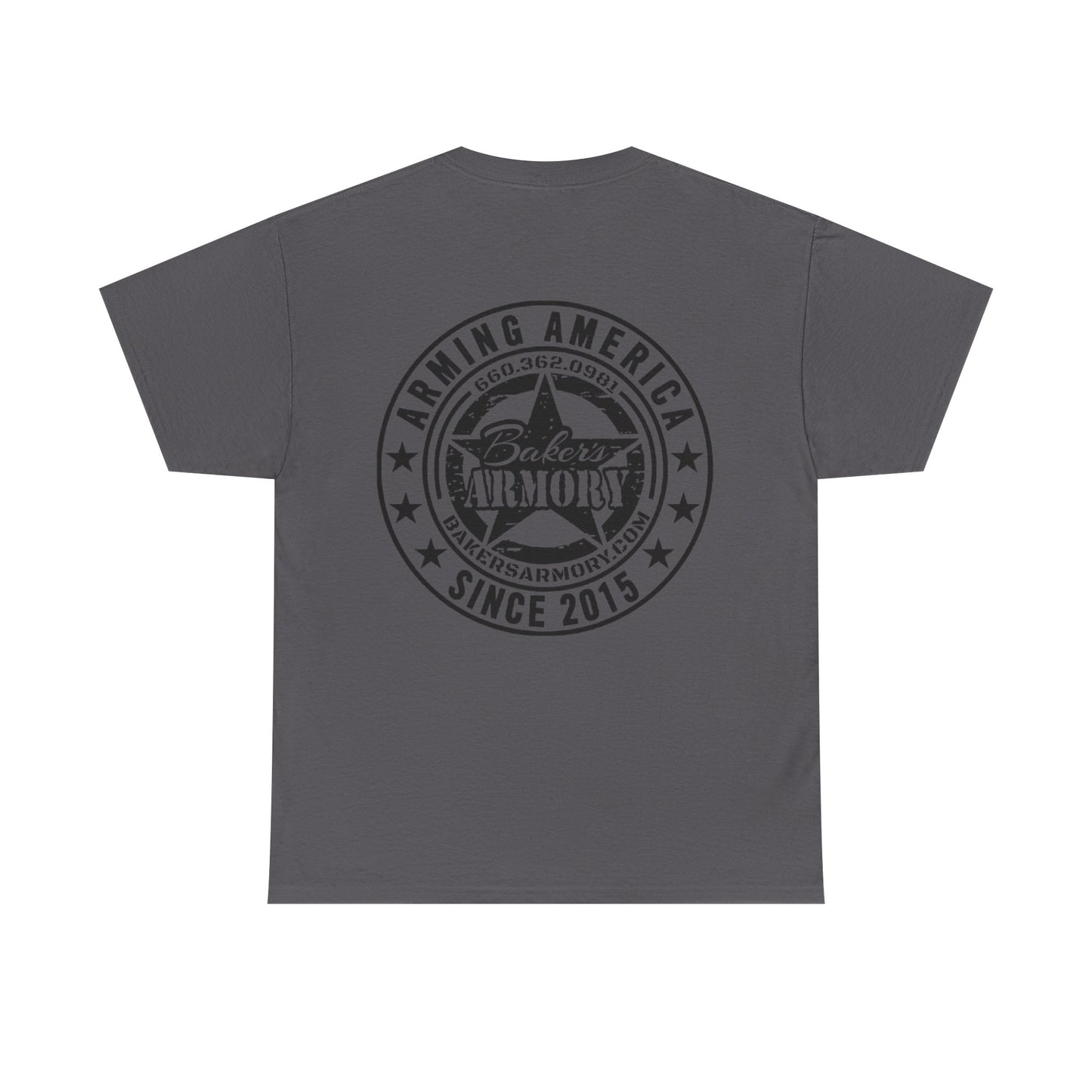 Arming America Since 2015 (Black) Heavy Cotton
