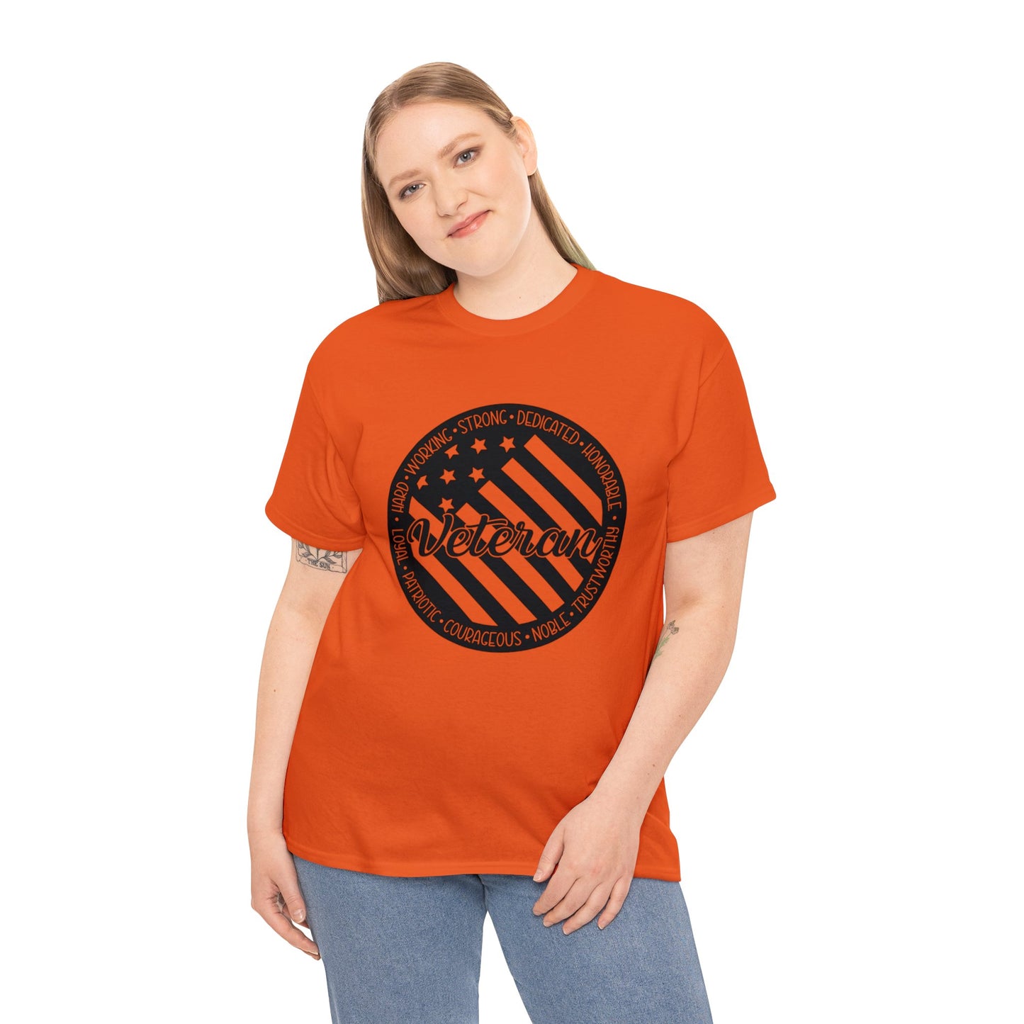 Veteran Unisex Heavy Cotton Tee