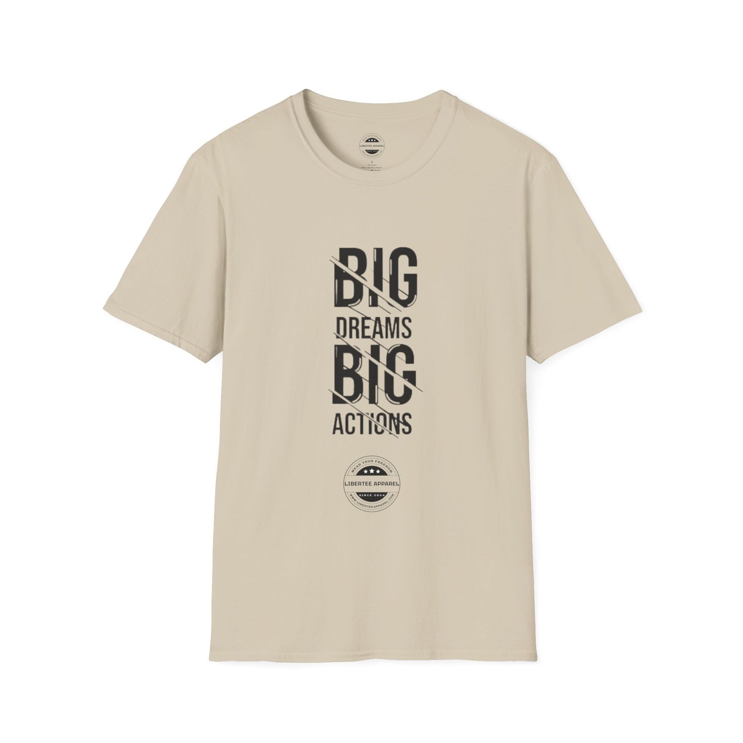 Big Dreams Big Actions Unisex Softstyle T-Shirt