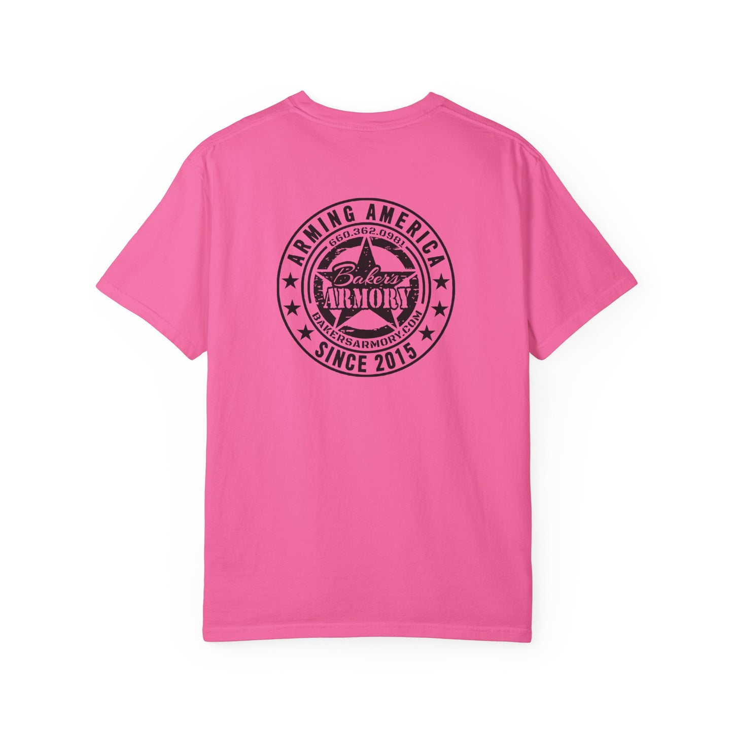 Armory Stamp T‑Shirt — 'Arming America Since 2015' Retro Logo Tee